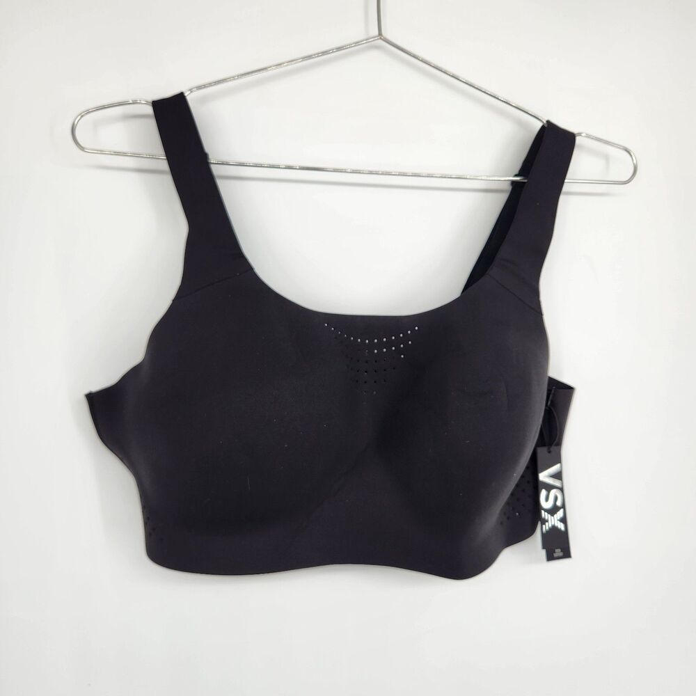 Victoria's Secret 38C Black VSX Featherweight Max™ Sports Bra NWT